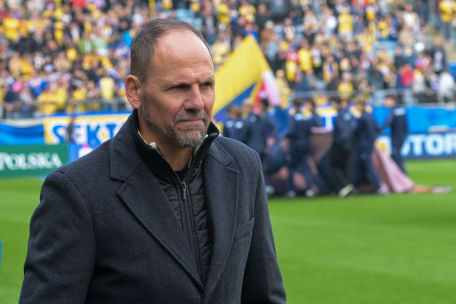 Simundza przed meczem z Wieczystą: Trener zawsze jest odpowiedzialny za wyniki