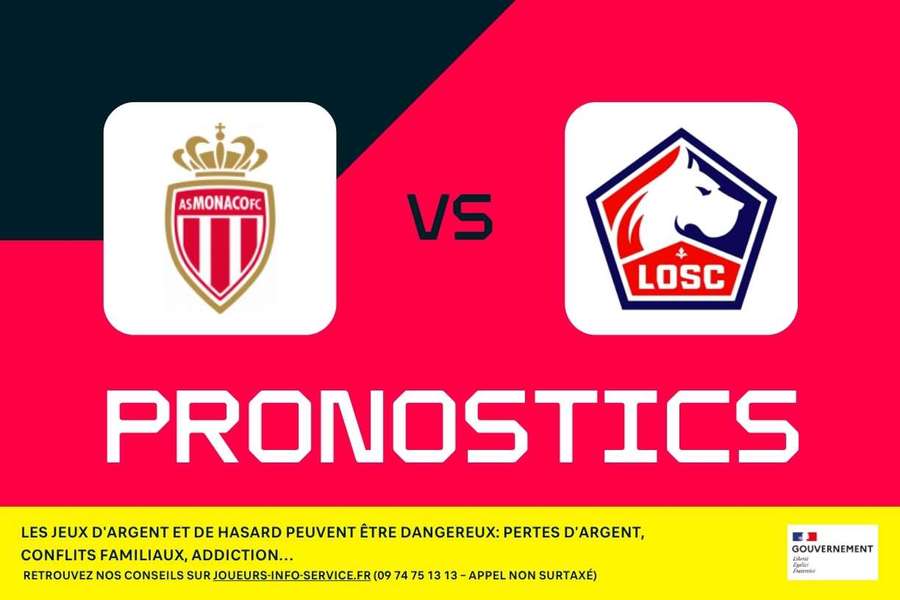 AS Monaco - Lille : Pronostics, meilleurs paris et cotes (Ligue 1)