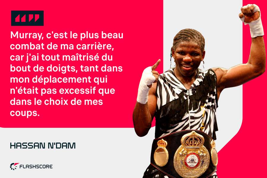 Hassan N'Dam a battu Martin Murray par décision unanime à Manchester Hassan N'Dam a battu Martin Murray par décision unanime à Manchester