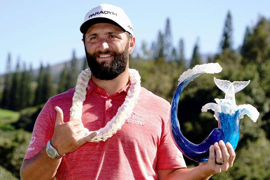 Rahm won the Sentry Tournament of Champions in Hawaii over the weekend
