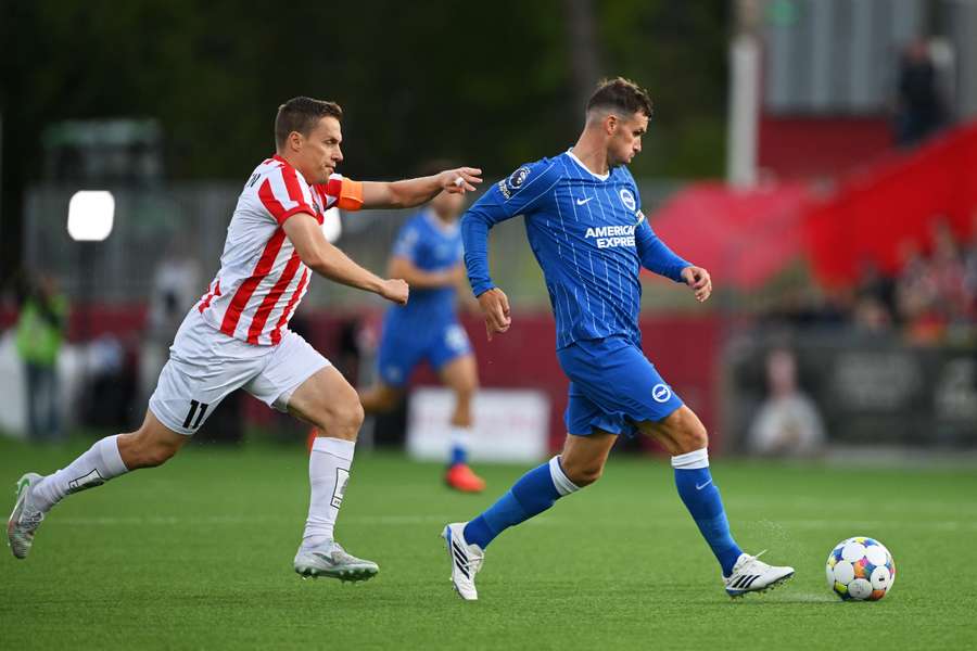 Kam mit Brighton nicht über ein 0:0 in Norwegen hinaus: Pascal Groß