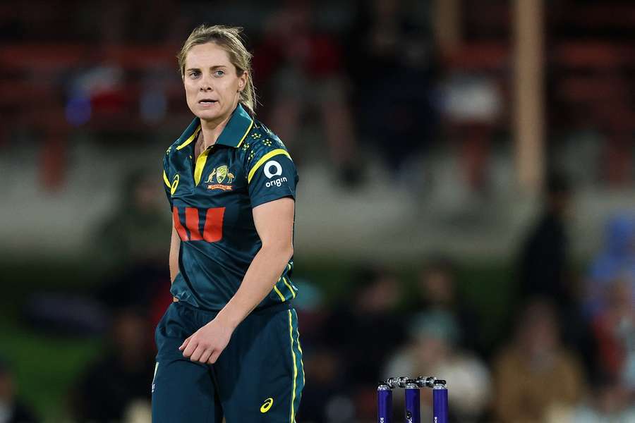 Sophie Molineux bowling against New Zealand in October.