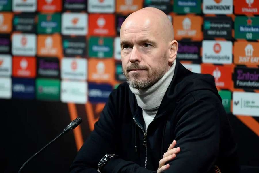 Erik ten Hag, treinador do Manchester United