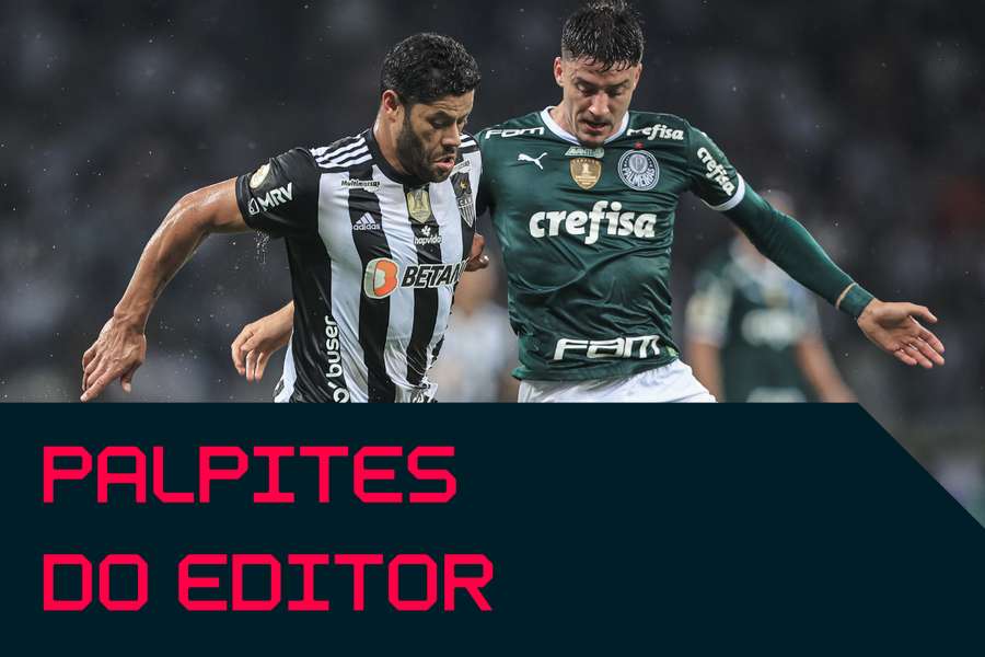 Galo e Palmeiras fazem um dos grandes jogos da rodada do Brasileirão