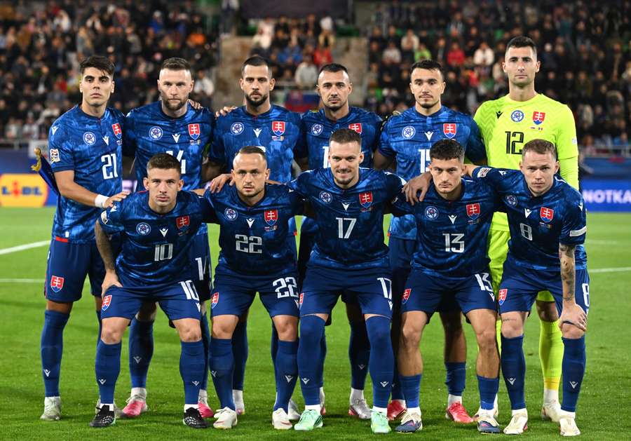 Základná zostava proti Moldavsku.
