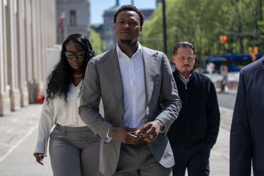 Terry Rozier w Federalnym Sądzie w Brooklynie Terry Rozier w Federalnym Sądzie w Brooklynie