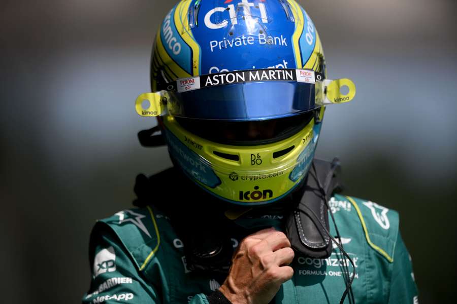 Fernando Alonso, piloto da Aston Martin