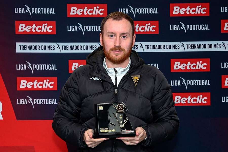 Ian Cathro, treinador do Estoril