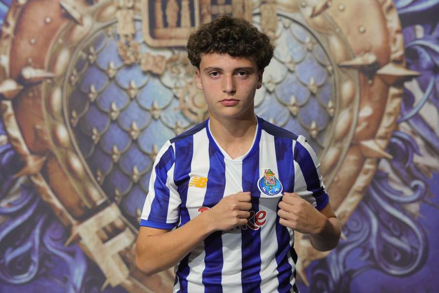 João Pinto está no FC Porto desde os oito anos