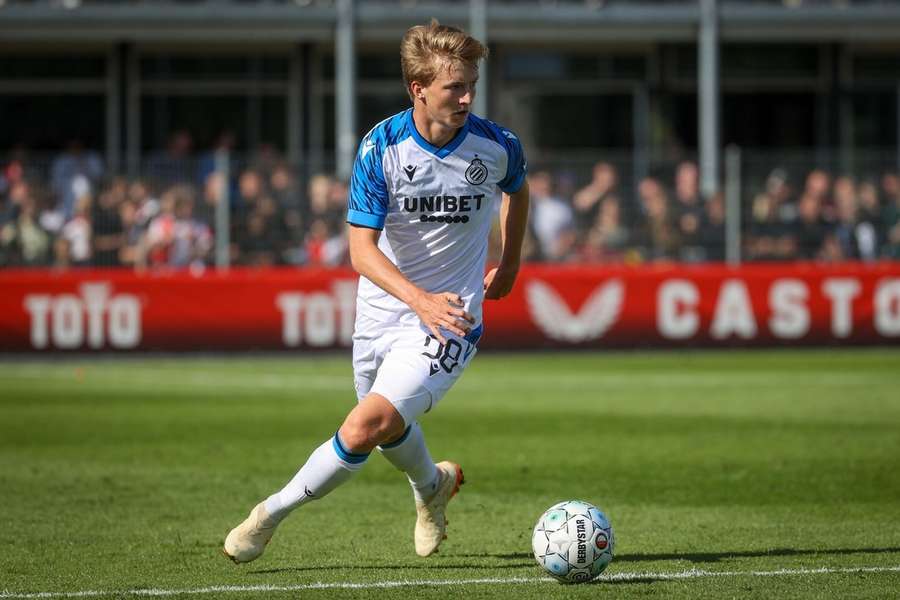 Cisse Sandra speelde 18 officiële wedstrijden in het shirt van Club Brugge