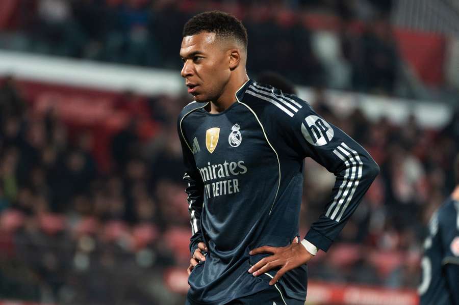 Kylian Mbappé, avançado do Real Madrid Kylian Mbappé, avançado do Real Madrid
