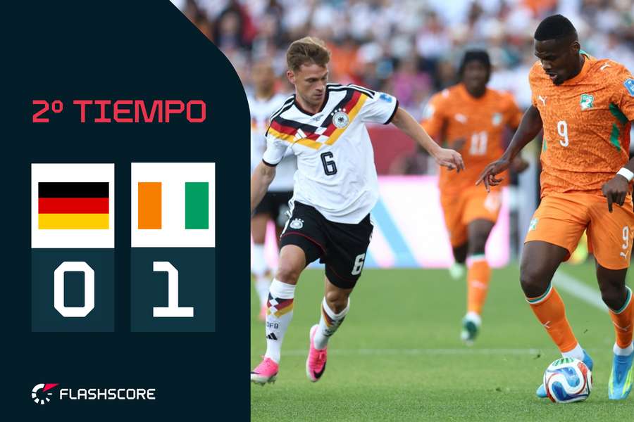 Joshua Kimmich, ante Ange-Yoan Bonny Joshua Kimmich, ante Ange-Yoan Bonny