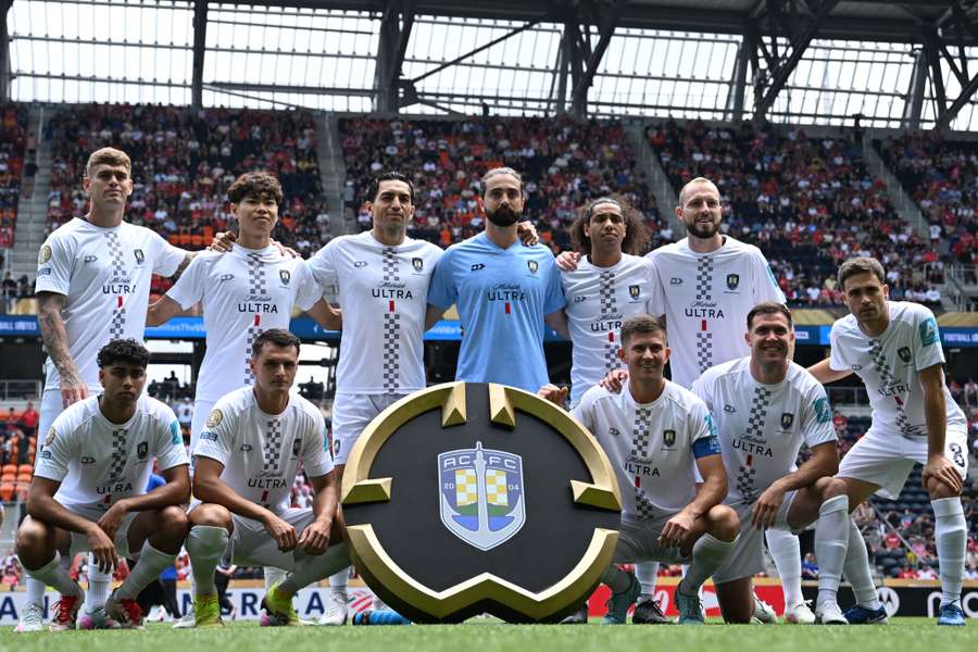 Auckland City's XI against Bayern in the Club World Cup Auckland City's XI against Bayern in the Club World Cup
