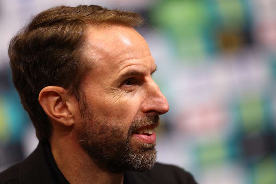 Southgate spoke during his press conference