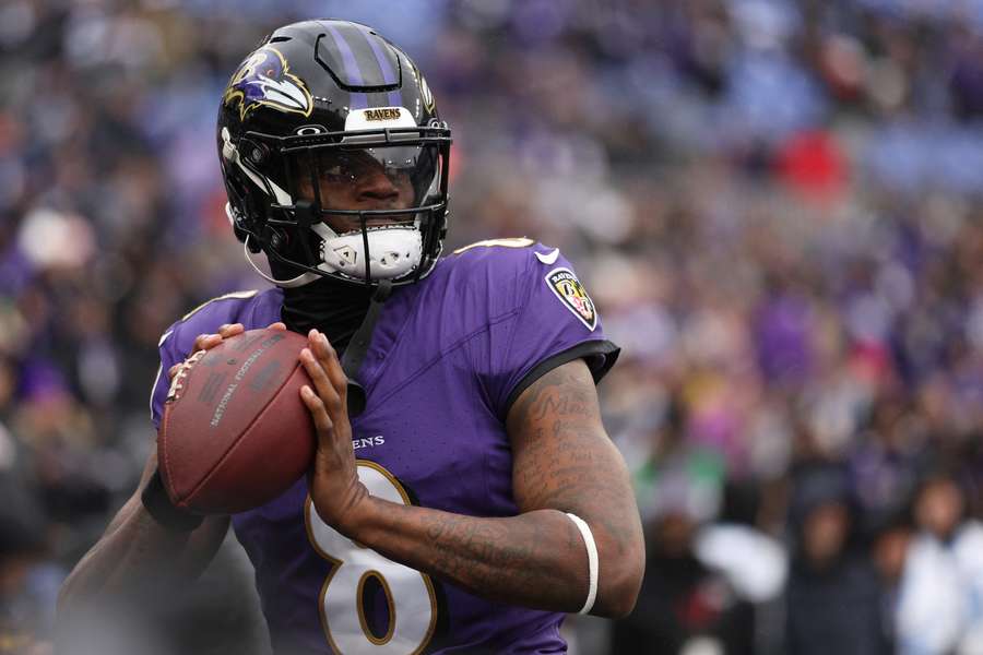 Baltimores quarterback Lamar Jackson får stor NFL-hæder