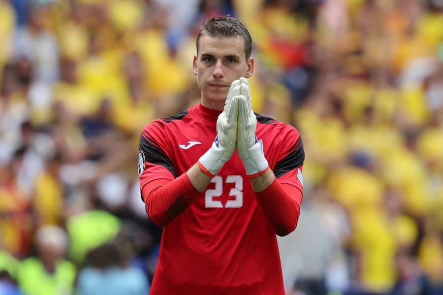 Andriy Lunin foi infeliz na partida