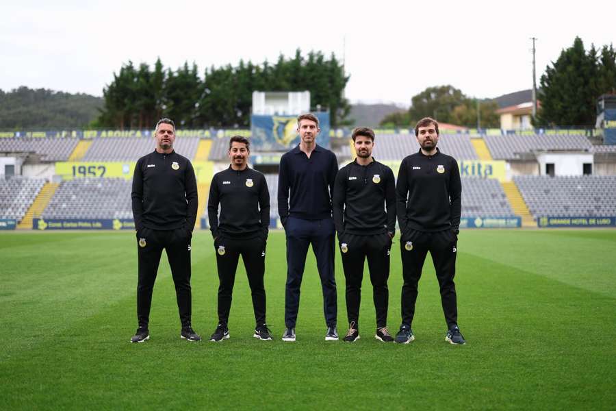 Vasco Seabra renovou com o Arouca