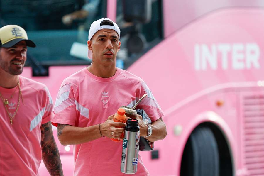 Luis Suarez apologizes after Sunday's Leagues Cup final.