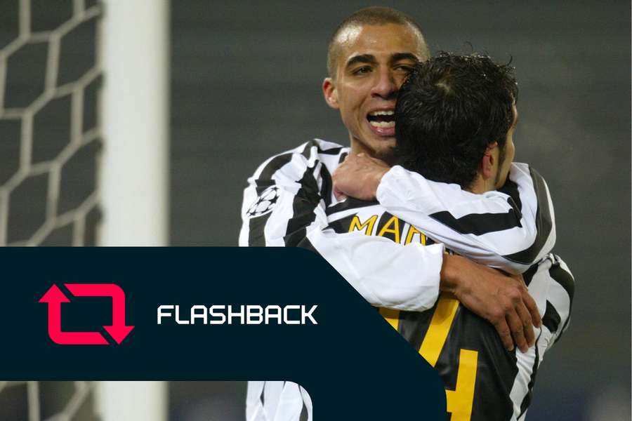 Enzo Maresca abraçado a David Trezeguet Enzo Maresca abraçado a David Trezeguet