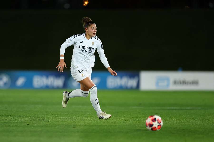 Carla Camacho disputa la Champions con el Real Madrid