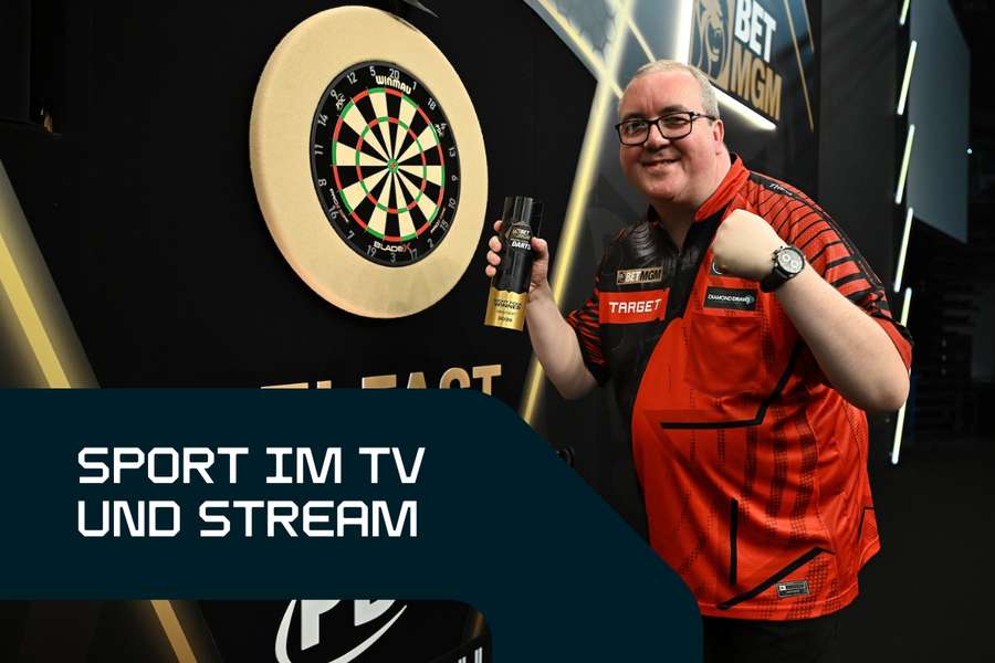 Sport live am Donnerstag: Stephen Bunting will am Abend seinen Premier-League-Überraschungserfolg aus Belfast wiederholen.