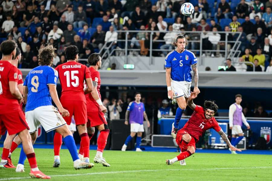 Il gol di Calafiori Il gol di Calafiori