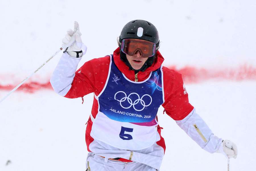 Médaille en chocolat pour Perrine Laffont.