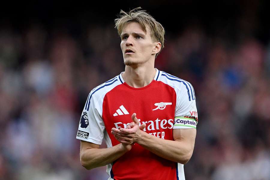 Martin Odegaard, capitán del Arsenal
