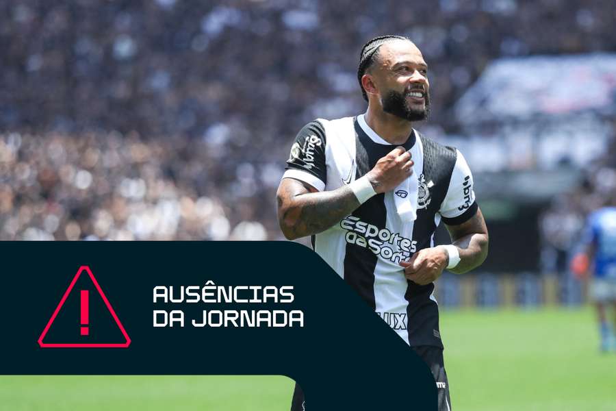 Depay falha jogo do Corinthians