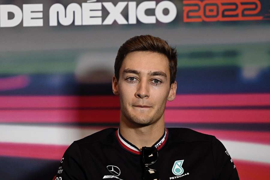 Russell topped the practice times on the first day of the Mexico Grand Prix