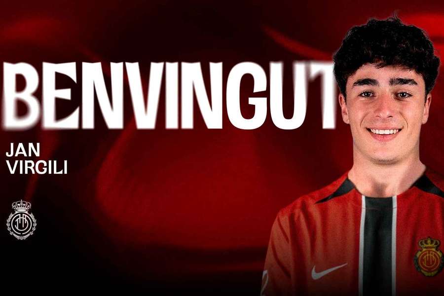Jan Virgili ya es jugador del Mallorca para el próximo lustro