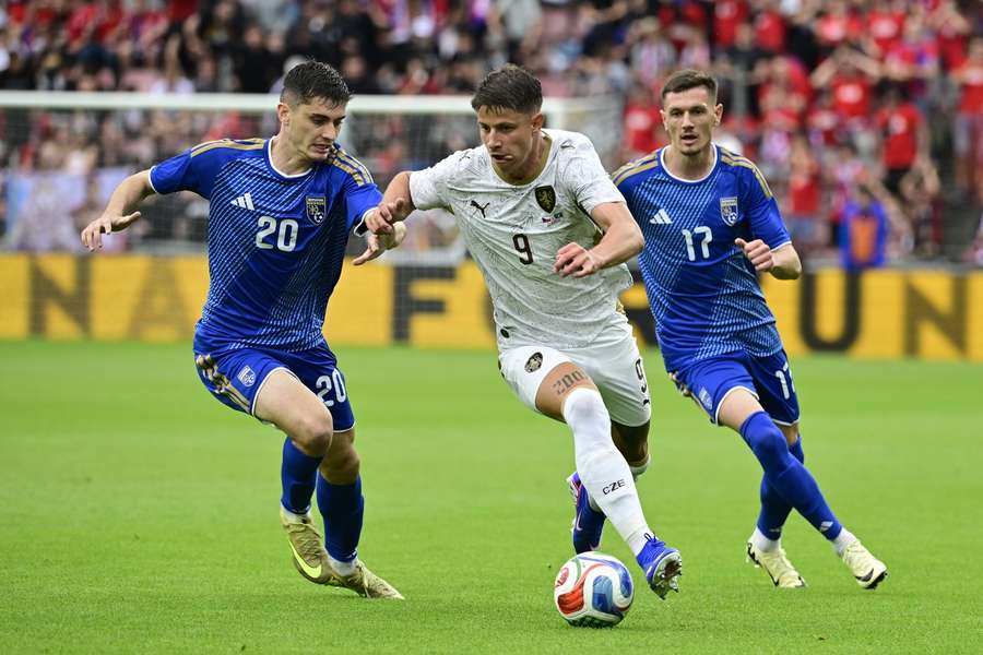 Adam Hložek ukázal proti Kosovu, že je před MS v dobrém rozpoložení.