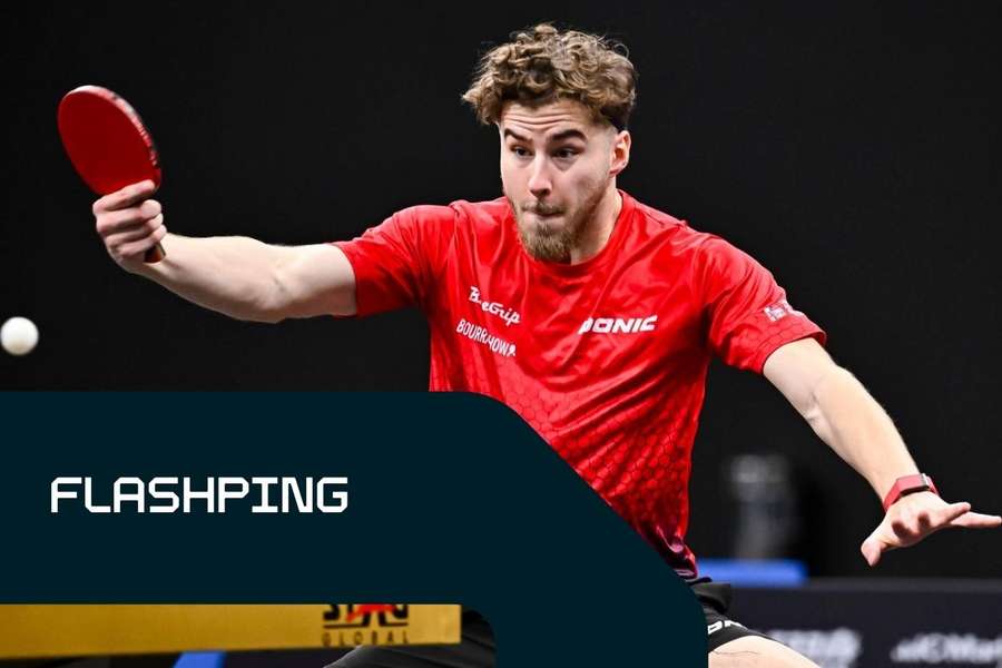 Florian Bourrassaud au Star Contender de Doha le 13 janvier 2026.