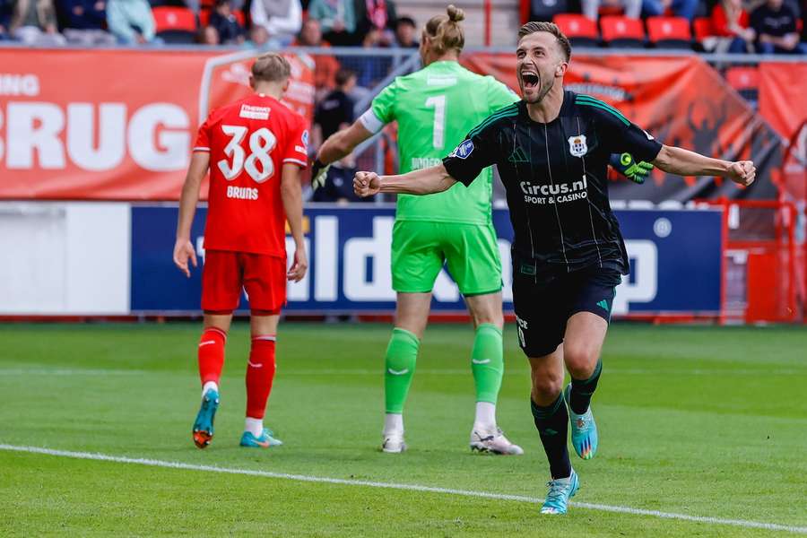 Dylan Vente scoorde in drie van zijn laatste vijf wedstrijden voor PEC Zwolle