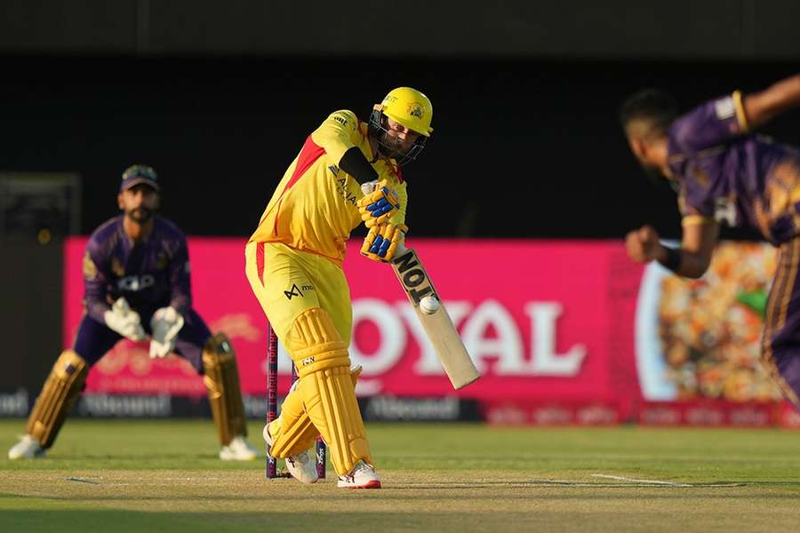 David Miller of the Texas Super Kings was Player of the Match in the opening game of Major League Cricket against the Los Angeles Knight Riders