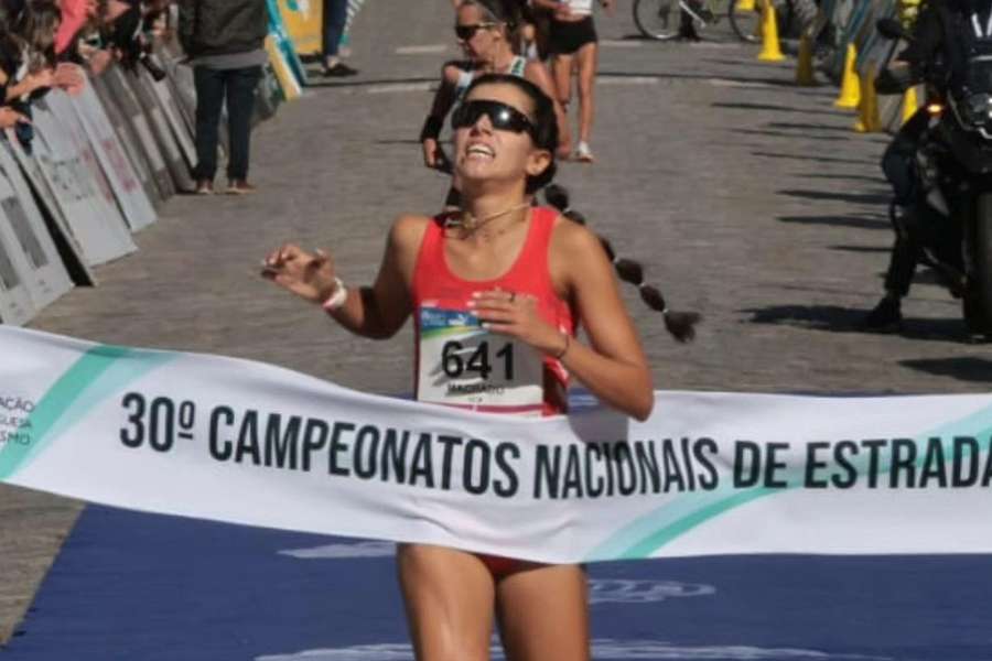 Mariana Machado assegurou a sua segunda vitória como sénior na competição de 10 quilómetros Mariana Machado assegurou a sua segunda vitória como sénior na competição de 10 quilómetros