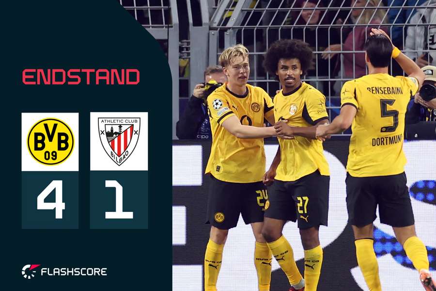 Dortmund zeigt sich von der besten Seite.