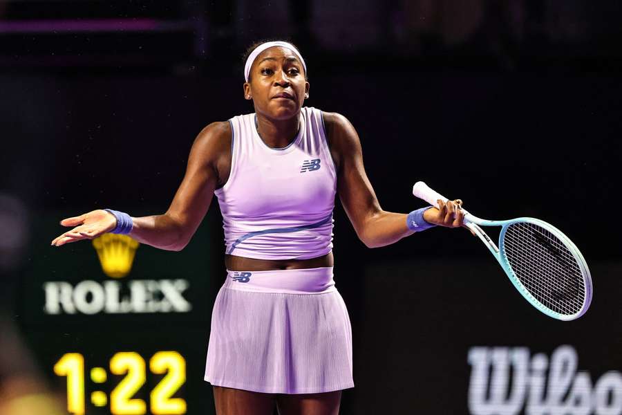 Porażka broniącej tytułu w WTA Finals Coco Gauff. Amerykanka przegrała z rodaczką Pegulą