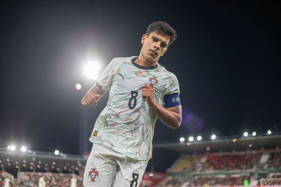 Mateus Fernandes, capitão dos sub-21 de Portugal Mateus Fernandes, capitão dos sub-21 de Portugal