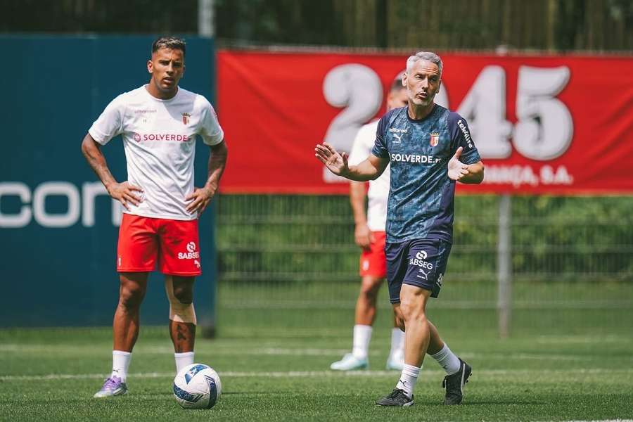 Carlos Vicens, treinador do SC Braga