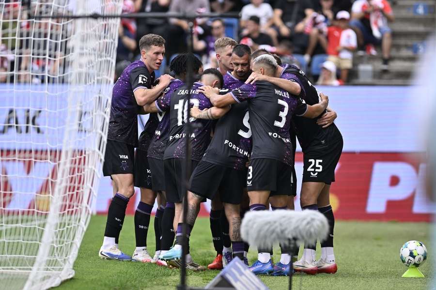 Slavia porazila Slovácko nejtěsnějším možným rozdílem.