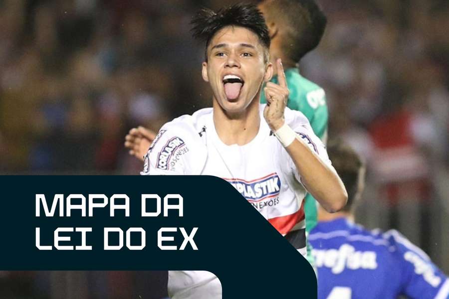 Luiz Araújo foi revelado pelo São Paulo e está no Flamengo