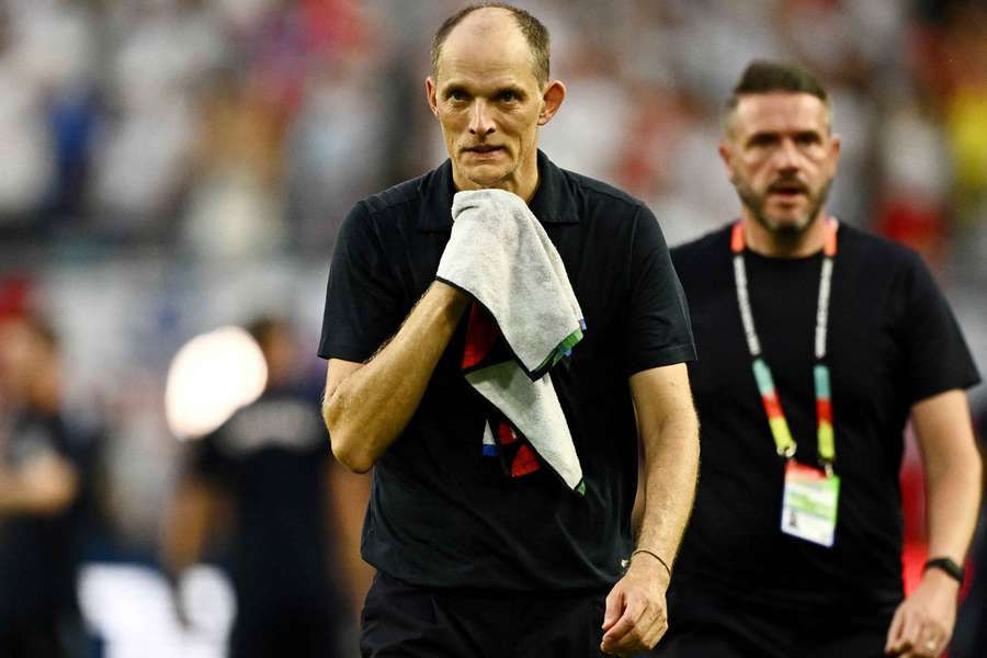 Tuchel po dueli s Nórskom. Tuchel po dueli s Nórskom.