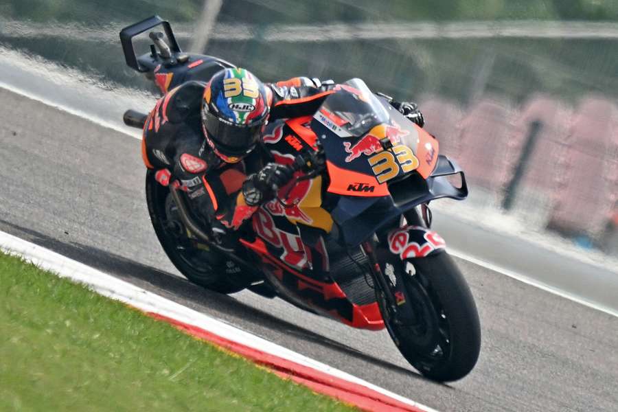 Brad Binder sur son bolide.