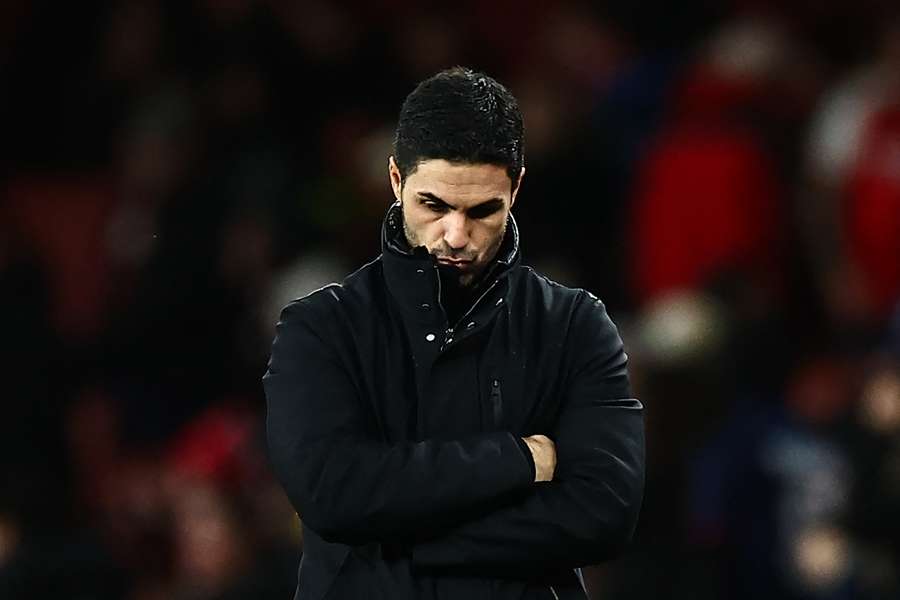 Arteta assume deceção contra o West Ham