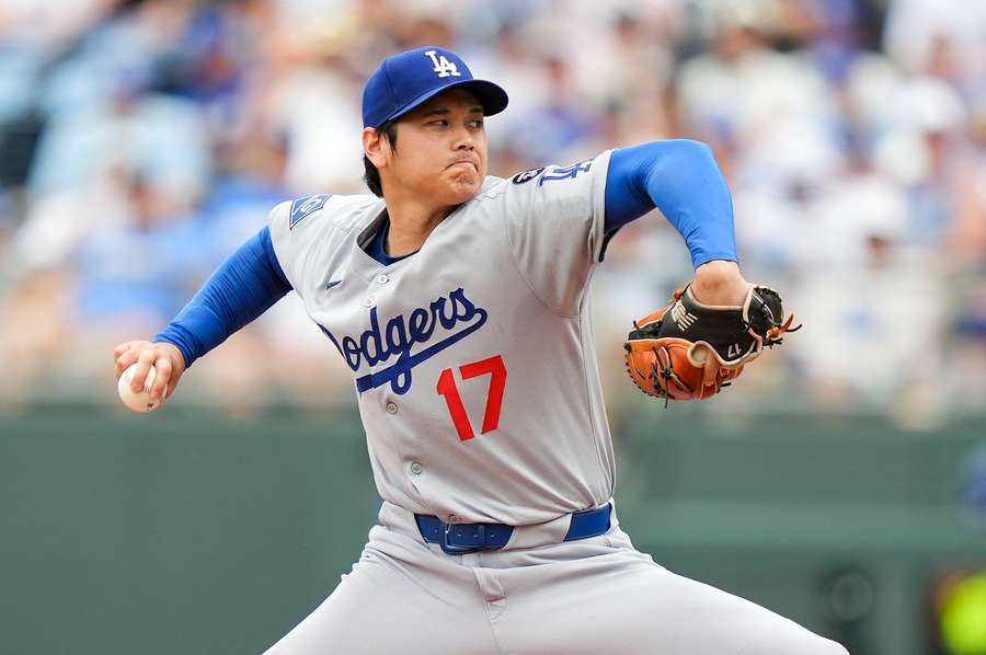 Shohei Ohtani in action for the Los Angeles Dodgers.