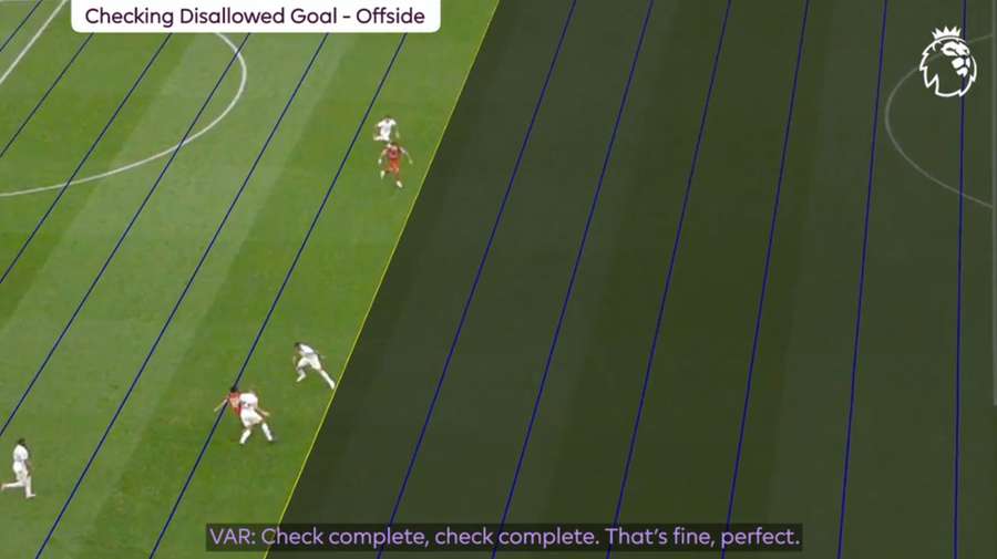 Luis Diaz's goal was incorrectly ruled out for offside