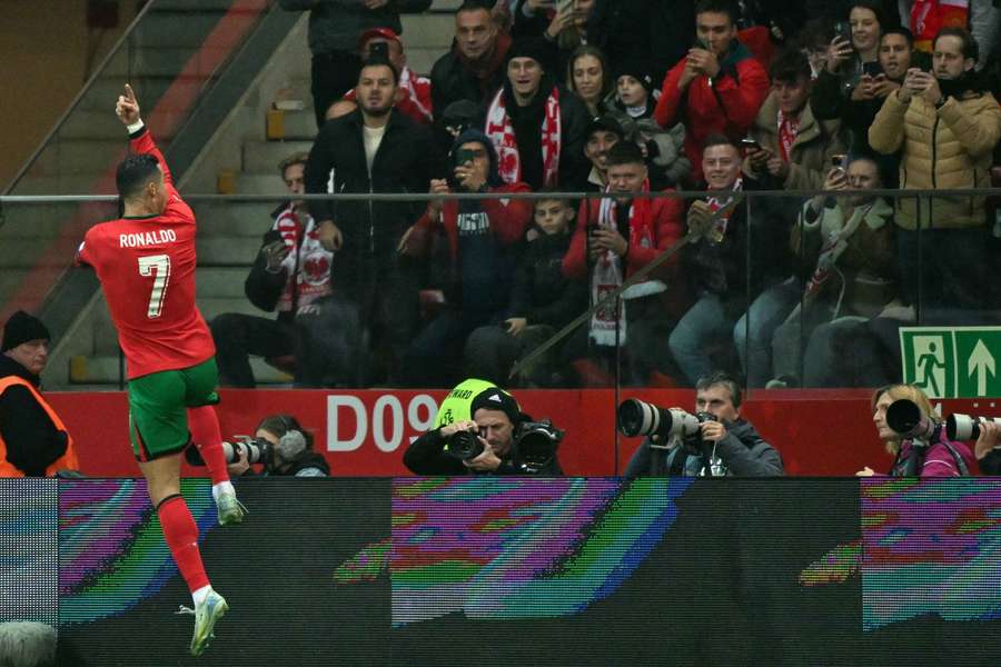 Portugal vem de vitória contra a Polônia, com gol de CR7