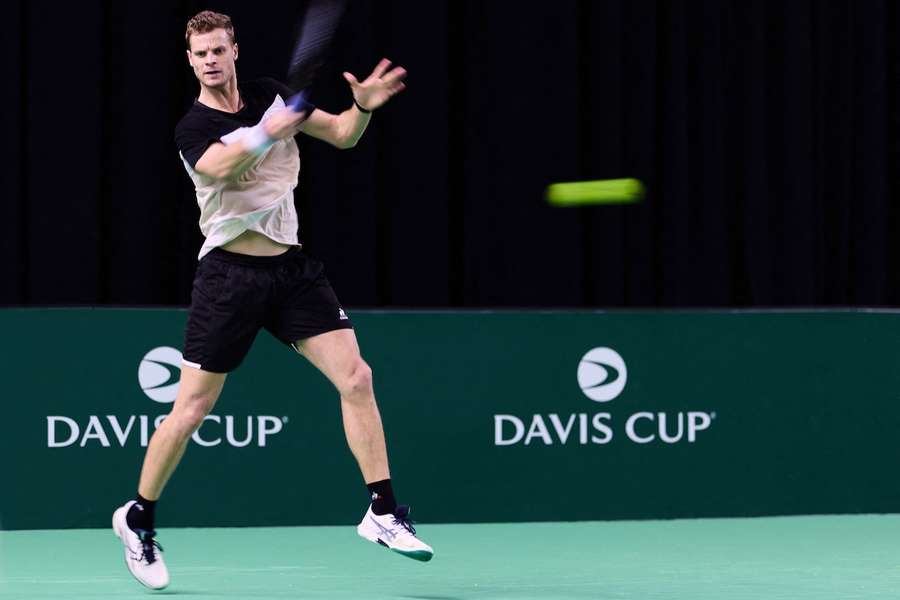 Auch Yannick Hanfmann kämpft im Davis-Cup-Final-8 für Deutschland. Auch Yannick Hanfmann kämpft im Davis-Cup-Final-8 für Deutschland.