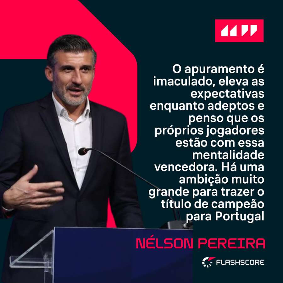 Nélson acredita na conquista do Euro-2024 por parte de Portugal